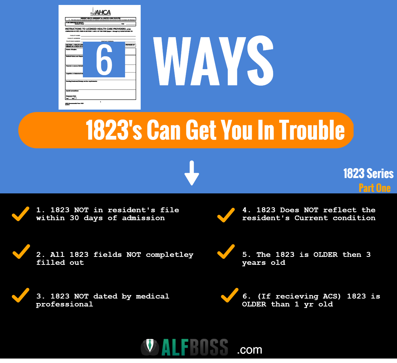 6 Ways 1823 Forms Can Get You In Trouble ALF Boss