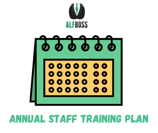 Annual staff training plan