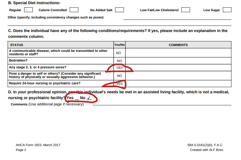 Making Sure 1823 Form Is Properly Filled Out! | ALF Boss