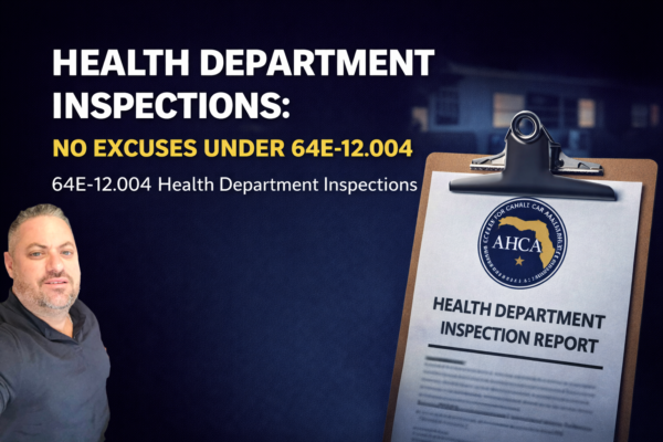 The Health Department Never Came&rdquo; Is Not an Acceptable Answer
