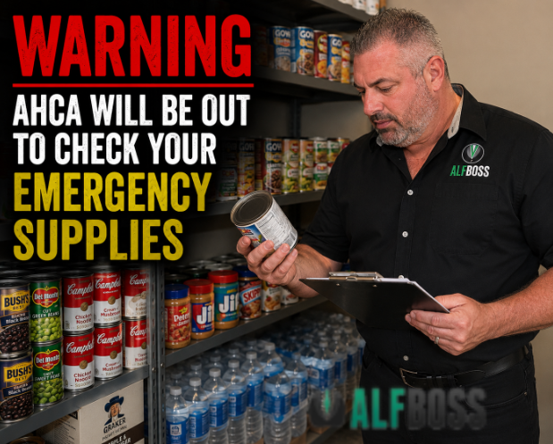 Is Your Emergency Food Supply Ready for an AHCA Survey?